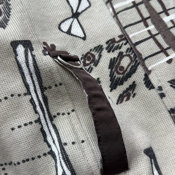 Vintage Rafael Sport Vintage Abstract Print Cotton Blend Lightweight Jacket - Picture 8 of 10